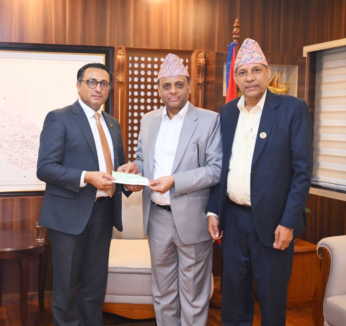 बुटवल हस्पिटलद्वारा भोटेकोशी प्रभावितका लागि ७ लाख ७७ हजार ७ सय ७७ रुपैयाँ सहयोग 